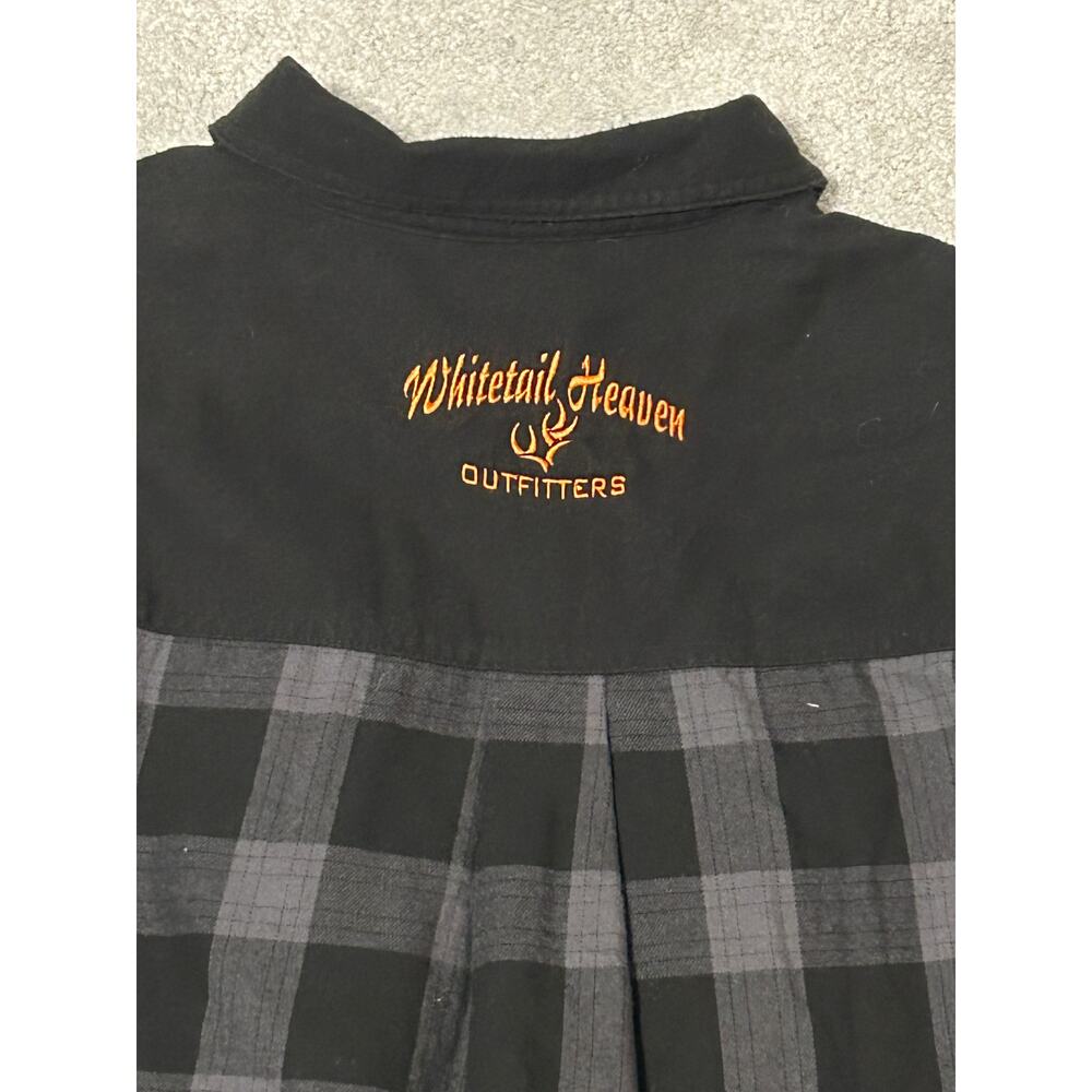 Stormtech Performance Plaid Flannel Jacket Black … - image 5